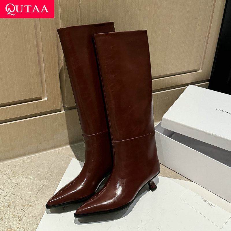 Knee High Boots Women - Qutaa moda notícias mulheres joelho botas