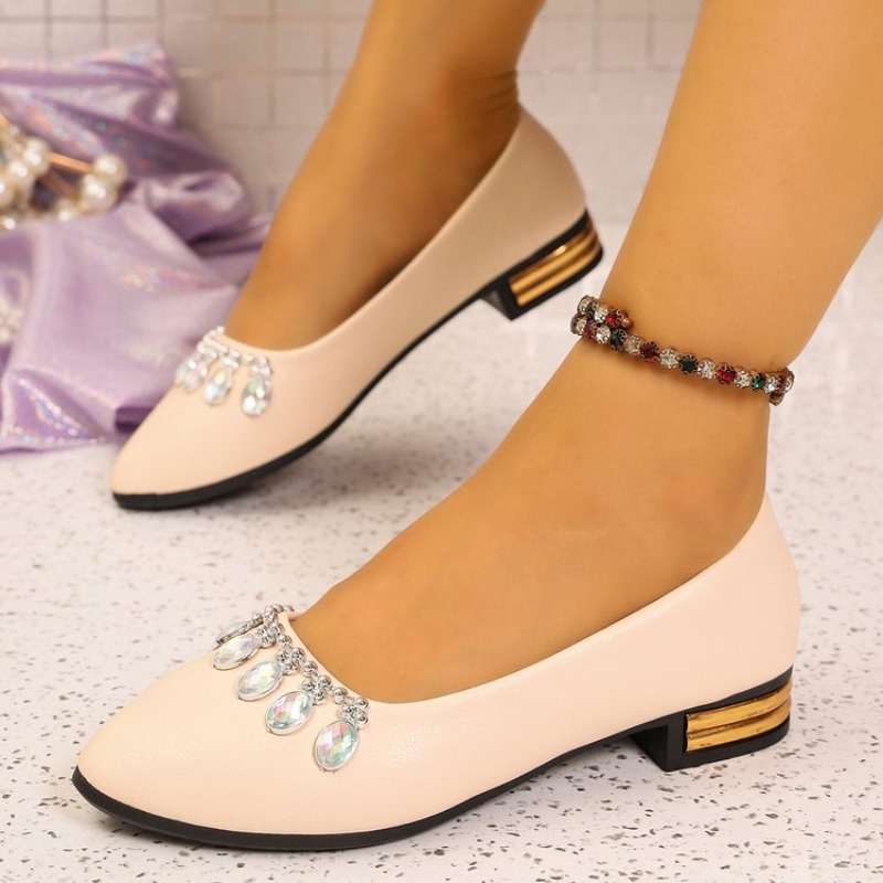 Women'S Shoes Clogs - Sapatilhas Femininas de Bico Fino, Tamanhos
