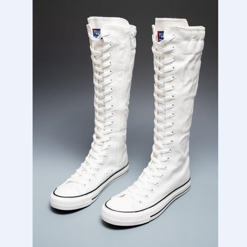 Novidade 2025: Tênis Cano Alto - Knee High Boots Women avaliação e preço