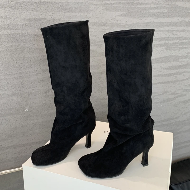 Eilyken inverno estilo de rua  - Knee High Boots Women avaliação e preço