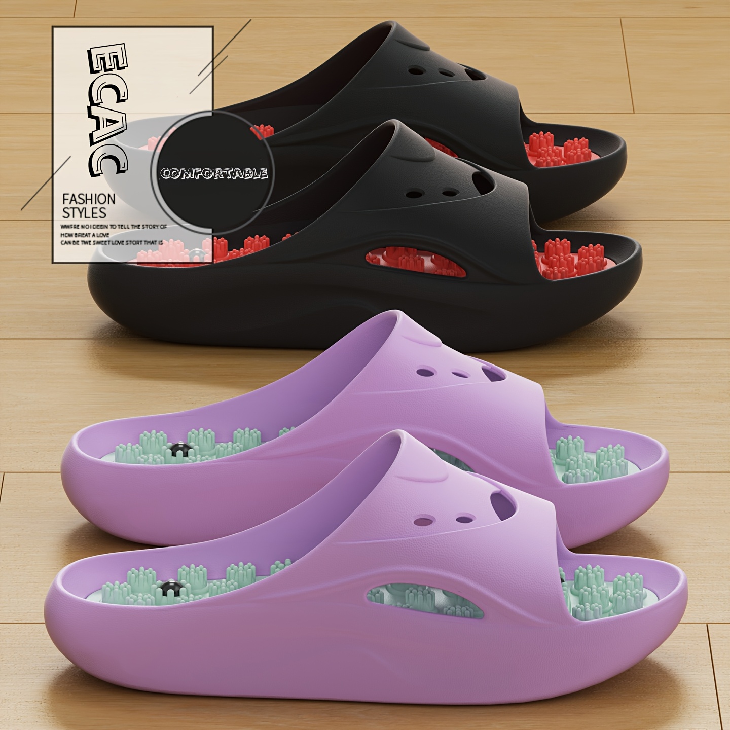 Chinelos de Massagem EVA para  - Mule Slip On avaliação e preço