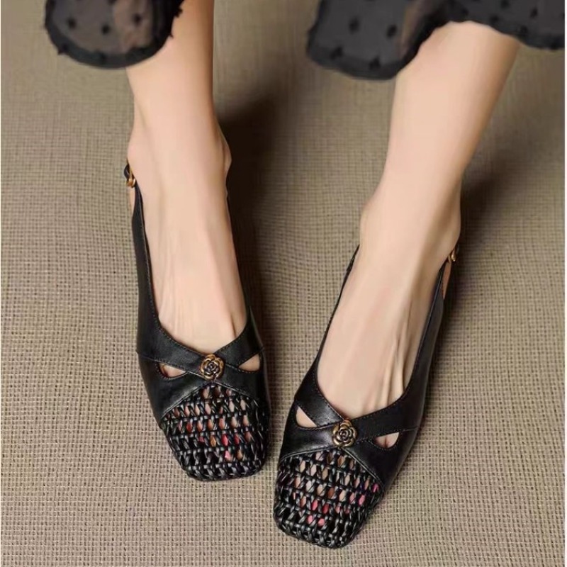 Sandálias femininas de bico fe - Mule Slip On avaliação e preço