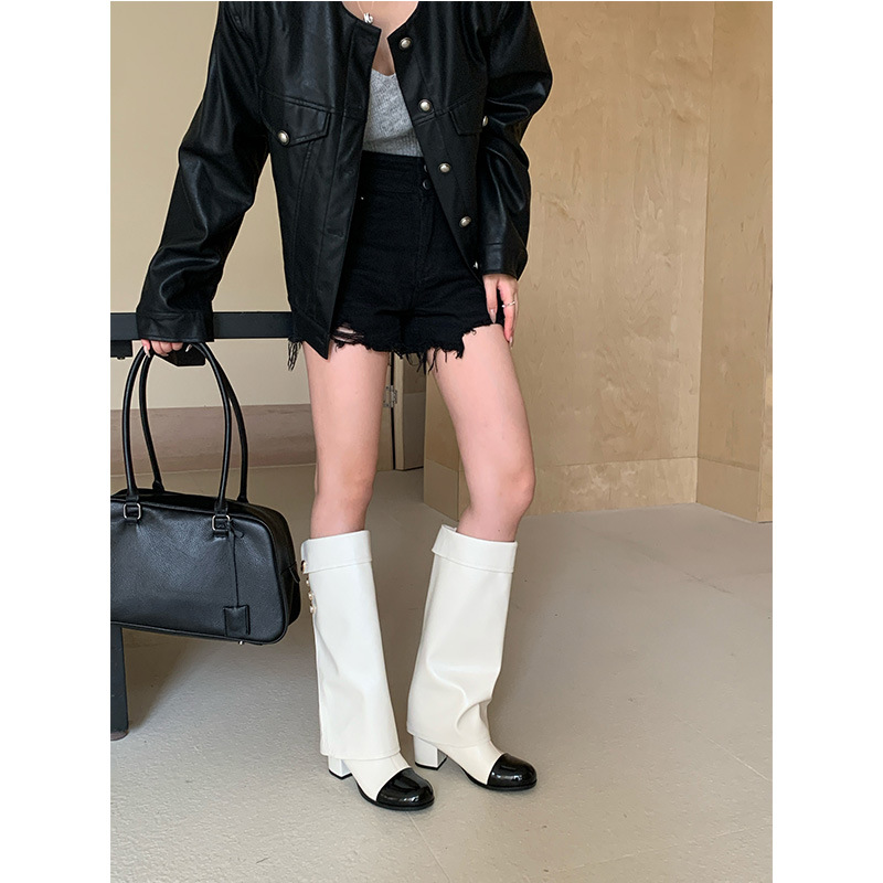 Estilo francês pequeno perfuma - Sock Boot Women avaliação e preço