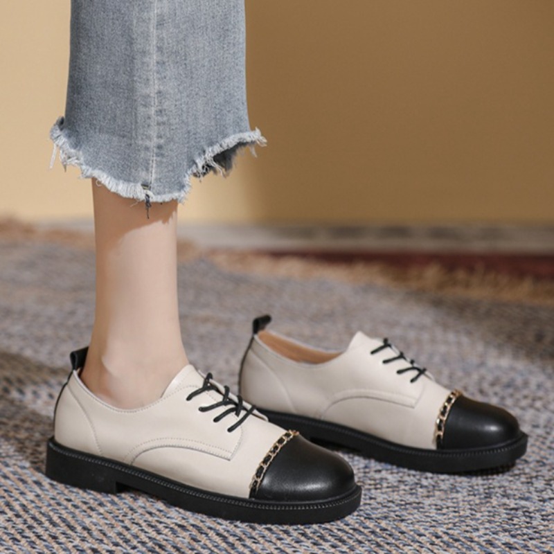 Novos sapatos retrô femininos, - Oxford Lace Up Women avaliação e preço