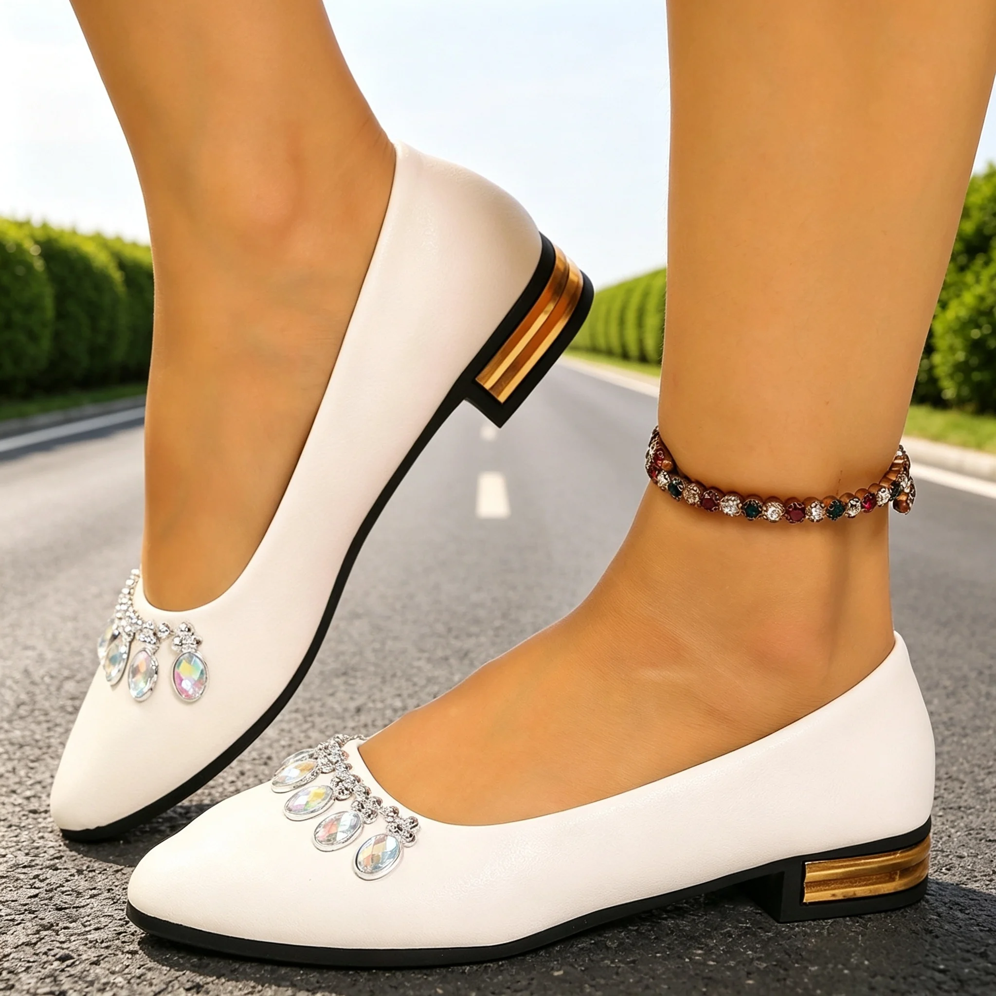 Sapatilhas Femininas de Bico F - Women'S Shoes Quality avaliação e preço