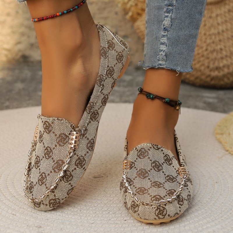 Women Flats Shoes Luxury Print - Women Shoes Tennis avaliação e preço
