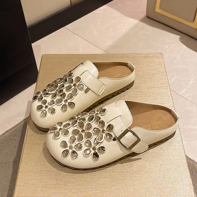 Mules Femininos Florais com Fi - Women'S Shoes Clogs avaliação e preço