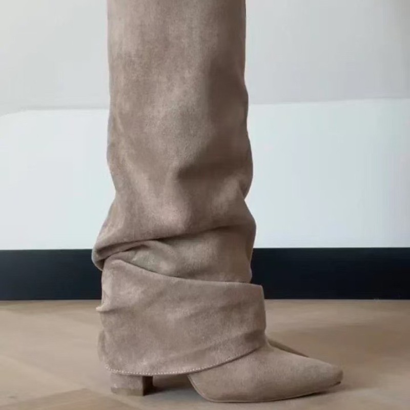 Novas Botas Femininas de Cano  - Knee High Boots Women avaliação e preço