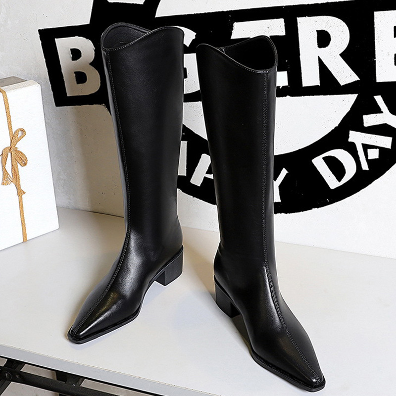 BIGTREE 2027 Novas Botas de Ca - Knee High Boots Women avaliação e preço
